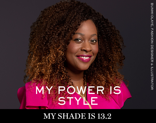 BUNMI-OLAYE Lancôme launches new campaign: My shade, my power
