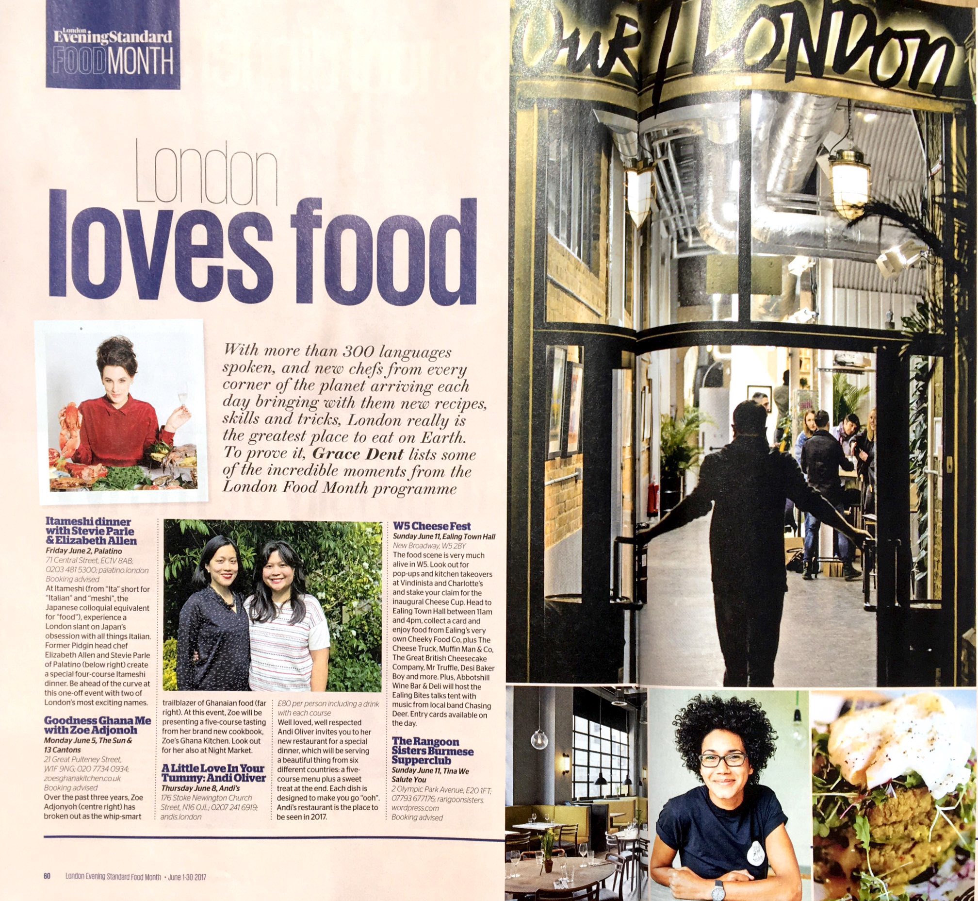 #LondonLovesFood – 400 food events, 40 Michelin Stars, four Weeks. One City!