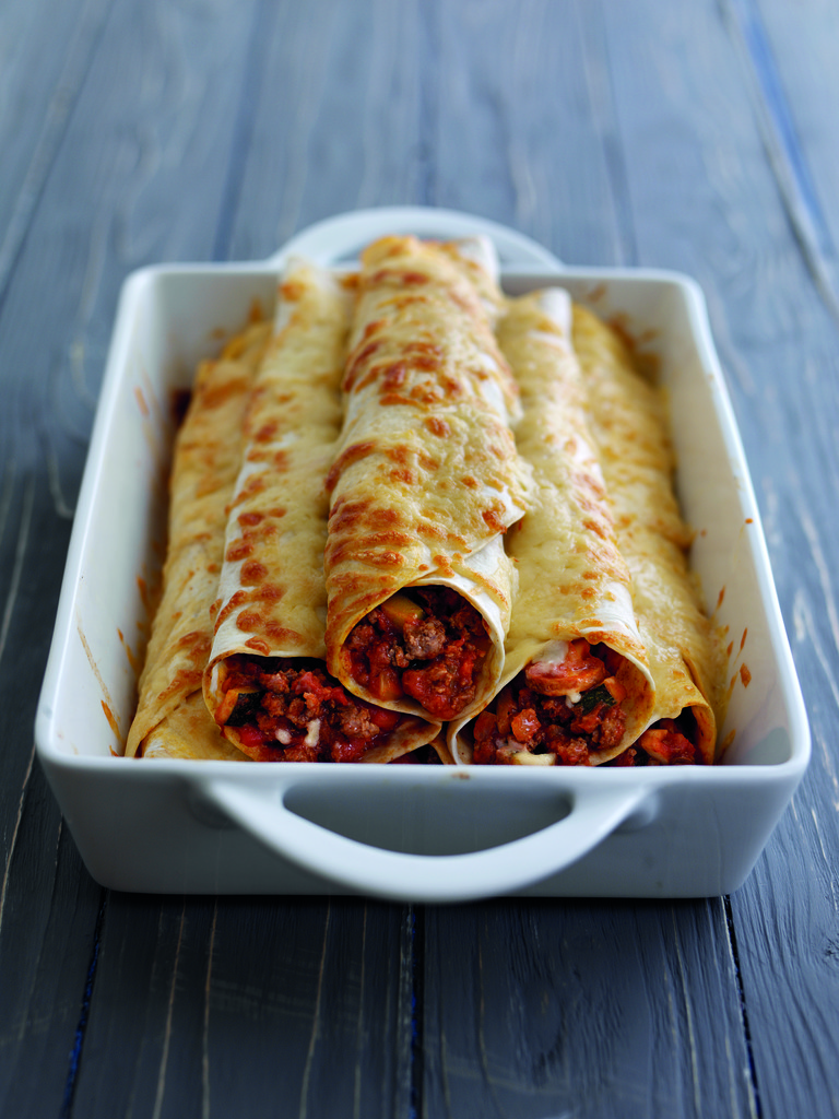 Dish of the week: Baked flour tortillas with spicy Welsh beef mince