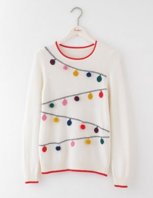 Boden Bauble Knit Jumper