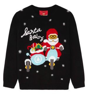 The Christmas Workshop Santa 3D Women's Jumper  @Amazon Fashion