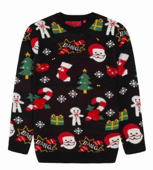 The Christmas Workshop Celebration 3D Women's Jumper @Amazon Fashion