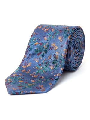 Paul Costelloe Forfolk Autumn Floral Silk Tie £28 