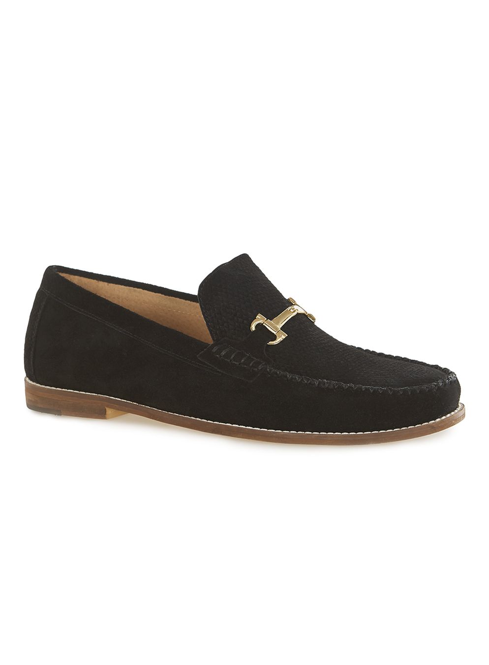 Black Suede Snaffle Loafers £44 