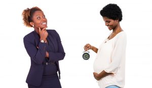 Women contemplating pregnancy and her biological clock - when to conceive?