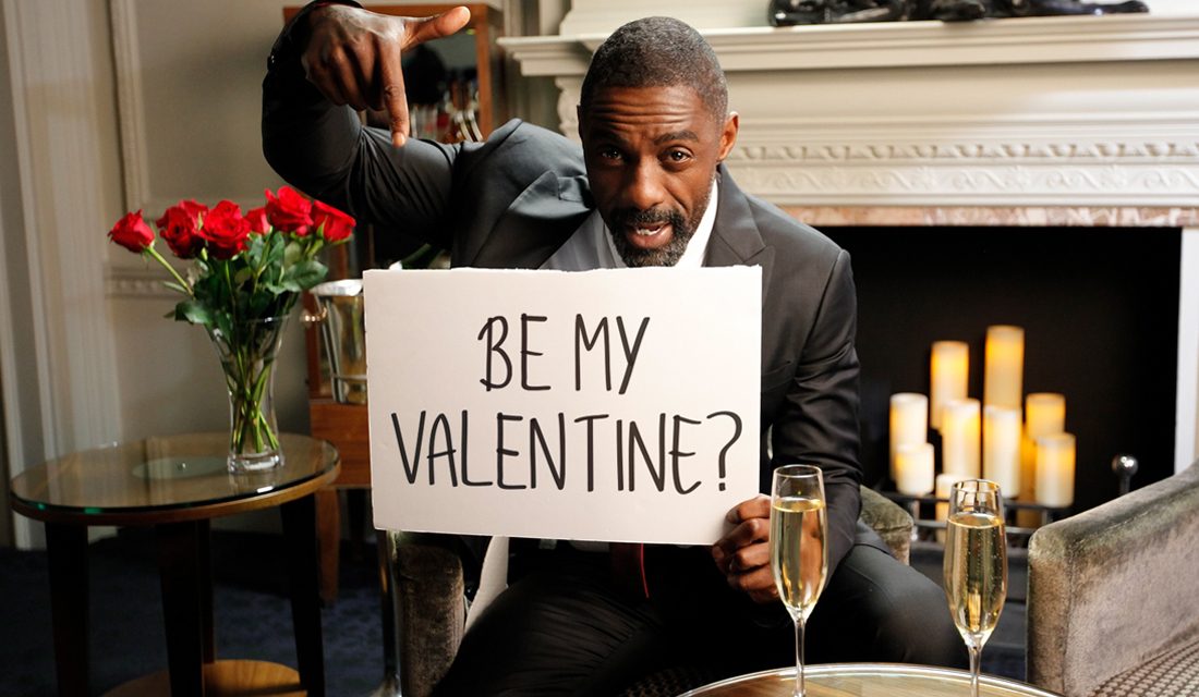 Idris Elba: Idris Elba wants you to be his Valentine! Find out how in Melan Magazine