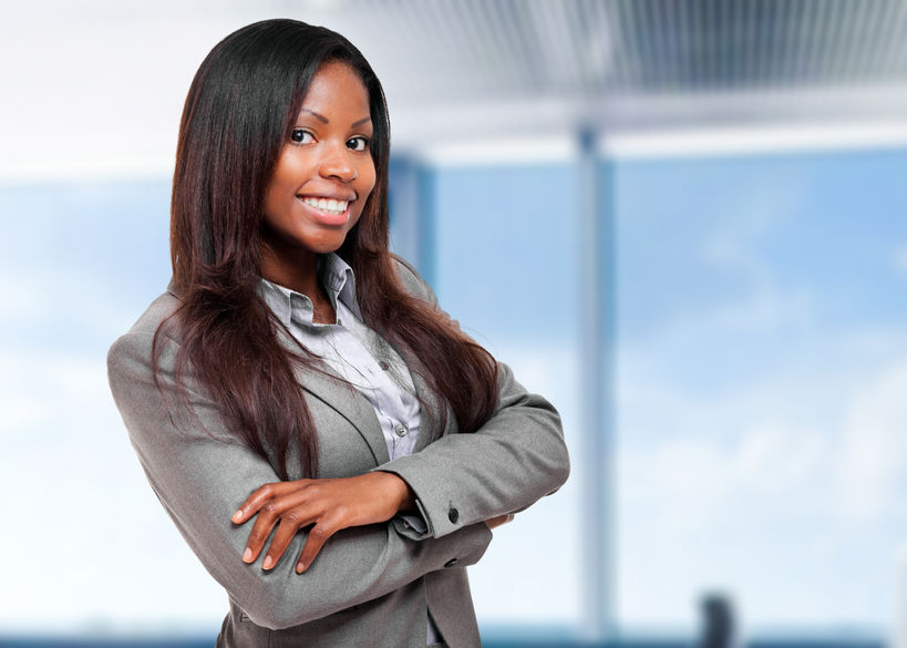 The five skills of a winning solopreneur - 62793126 - smiling black business woman in her office