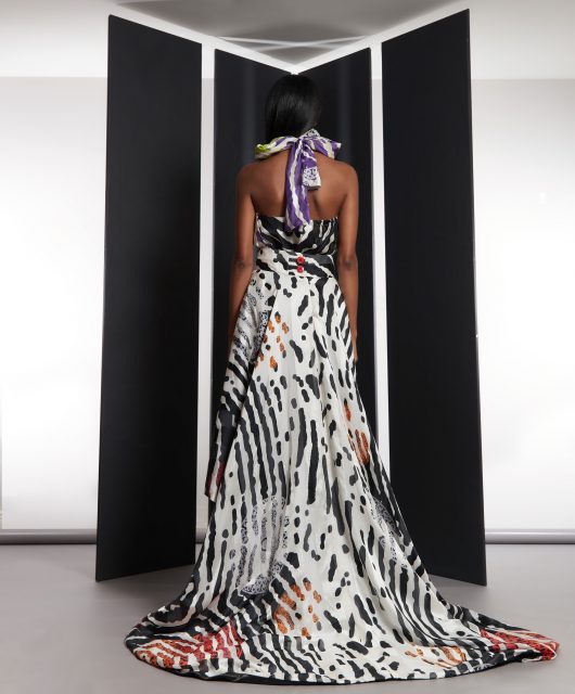 MelanMag.com: Eki Orleans: the silk-based African print couturier