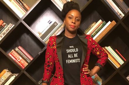 Chimamanda championing the ‘Wear Nigerian’ movement