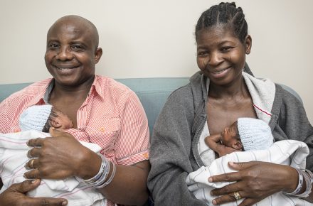 After 17 years of trying, couple are blessed with sextuplets