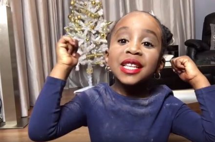 Would you let your two-year old wear makeup?