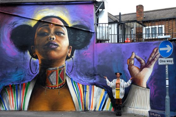 London-based artist tells black women: You Are Enough