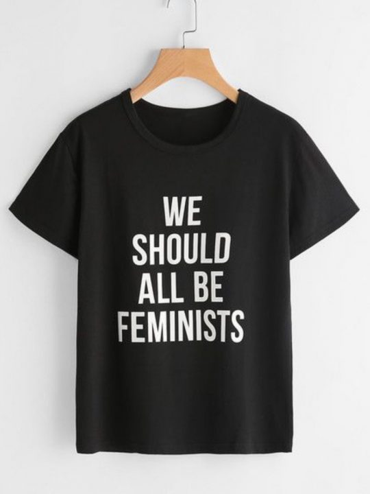Make a statement with a slogan T-shirt