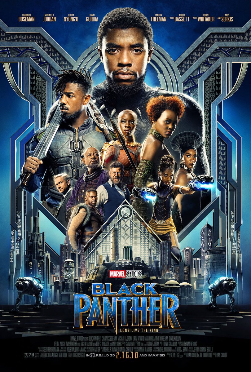 Marvel releases Black Panther poster and teaser trailer 