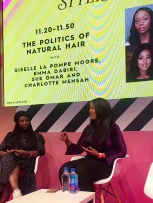 Discussing the politics of natural hair at Stylist Live