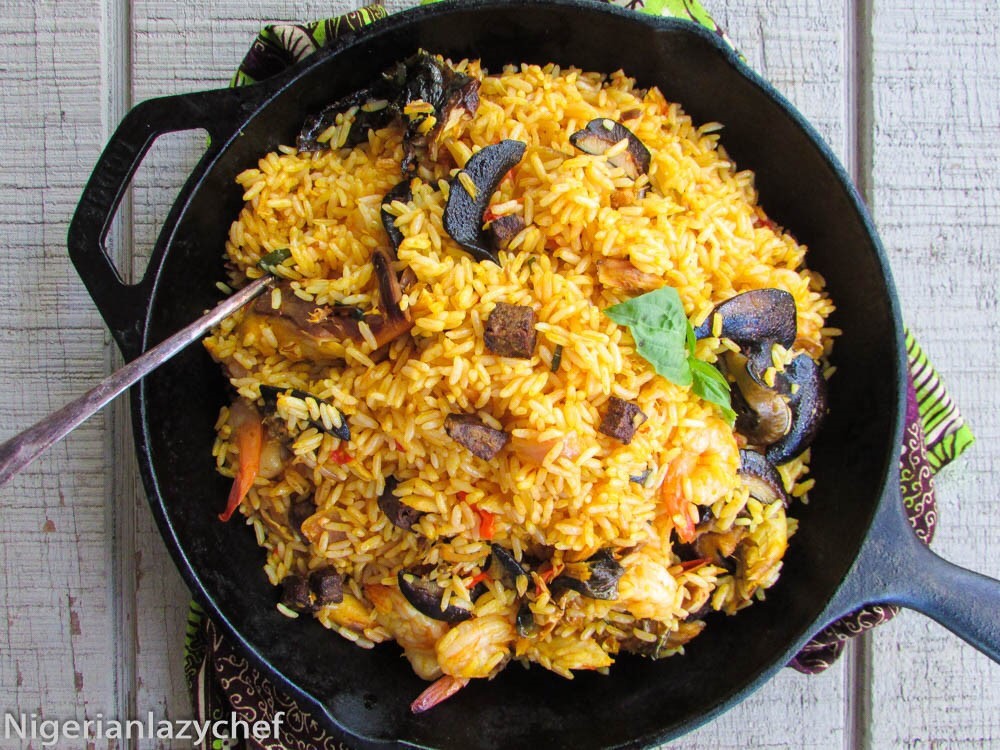 Dish of the week Stir Fried Palm Oil Rice Melan Magazine