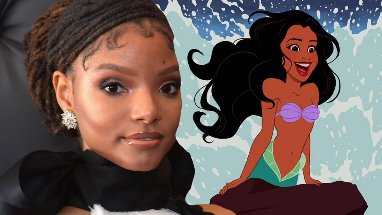 Little Mermaid Halle Bailey Melan Magazine