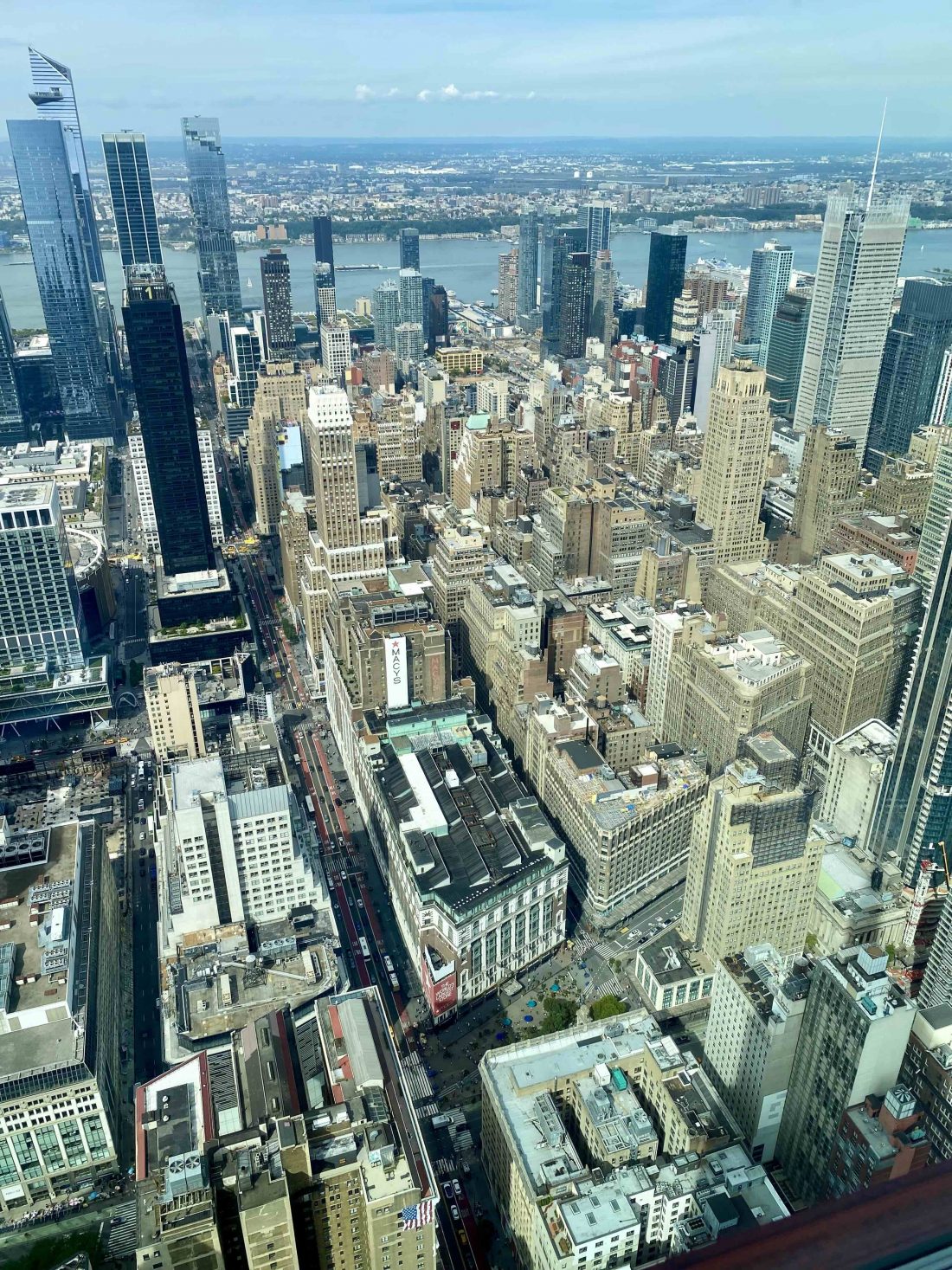 New York City aerial view from Empire State Building Melan