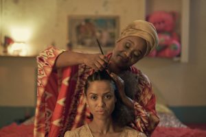 Possession: Gugu Mbatha-Raw as Claudia McKenzie & Nadean Rawlins as Mercy Copyright: ©Sky Image credit: Des Willie (Photographer)