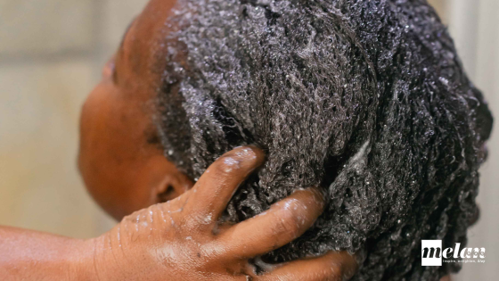 Wet Afro Hair