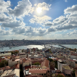 Panoramic views across Istanbul