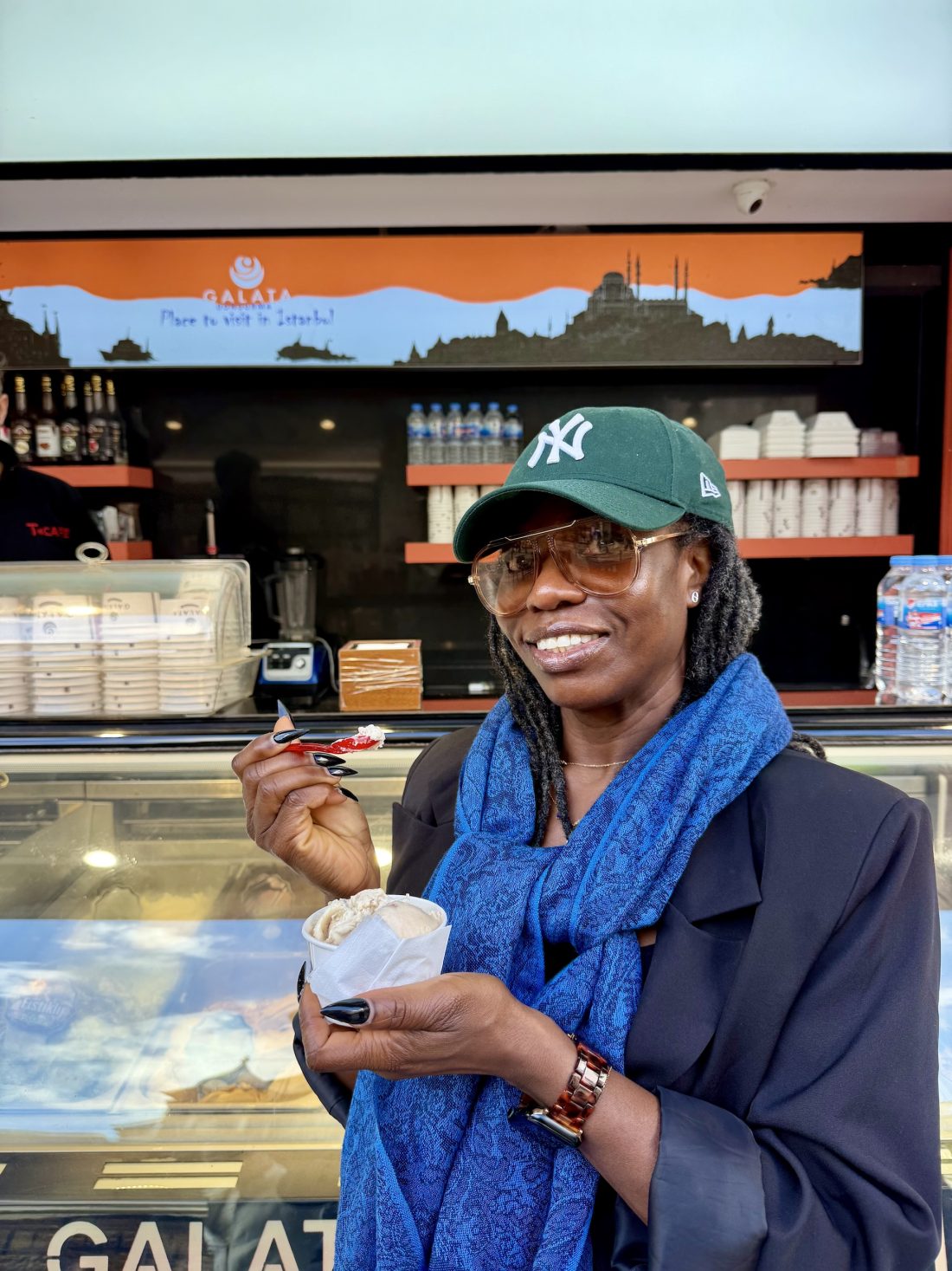Ice cream break in Istanbul