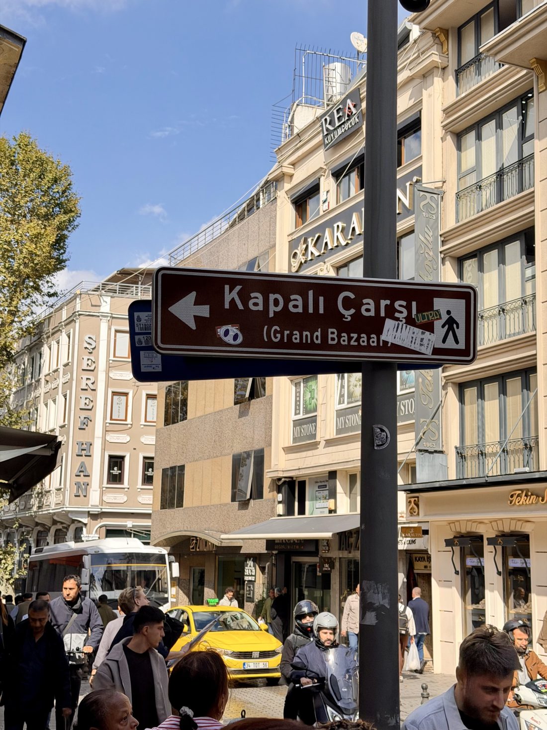 The Grand Bazaar in Istanbul